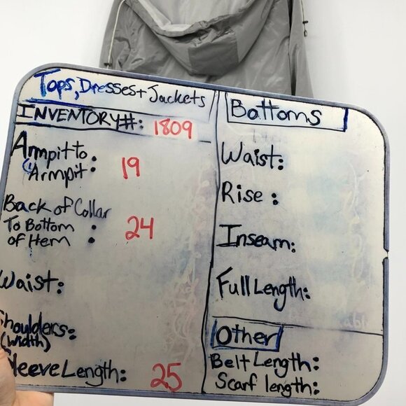 Versace Sport  silver hooded windbreaker cropped drawstring hem womens SP - Picture 14 of 15